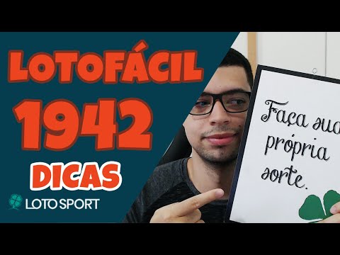 Lotofacil 1942 dicas e analises – Olha esse lucrinho!