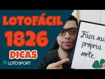 Lotofacil 1894: Dicas e Análises – EU FALO MESMO!!!! –  LotoSport