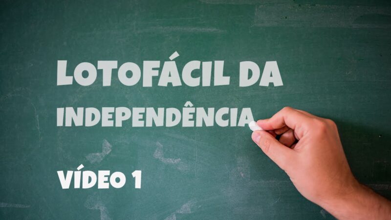 Dicas para Lotofacil da Independência – Vídeo 1