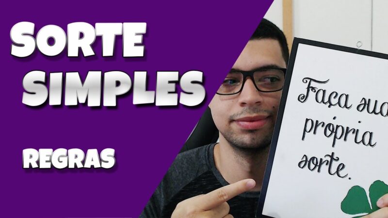 Lançamento Portal Sorte Simples – REGRAS – LANÇAMENTO DIA 15