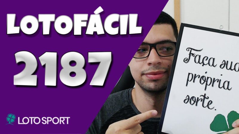 Lotofacil 2187 dicas e analises
