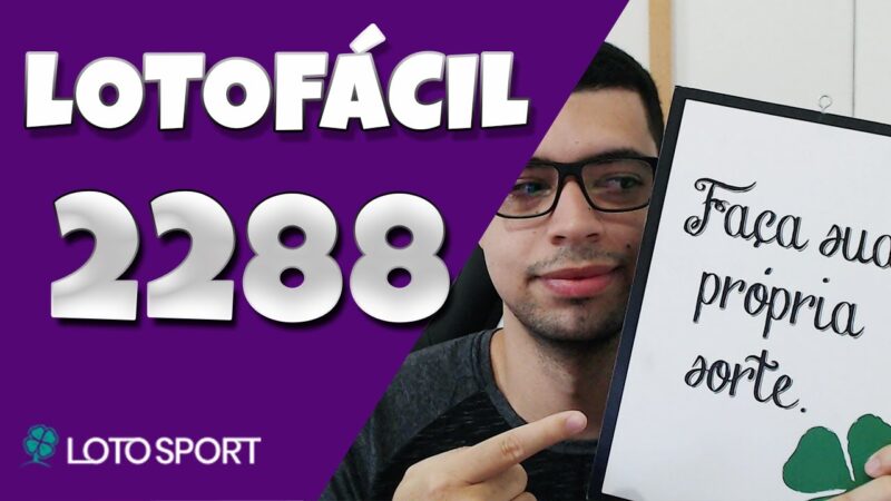 Lotofacil 2288 dicas e analises – BOLÕES DISPONÍVEIS!