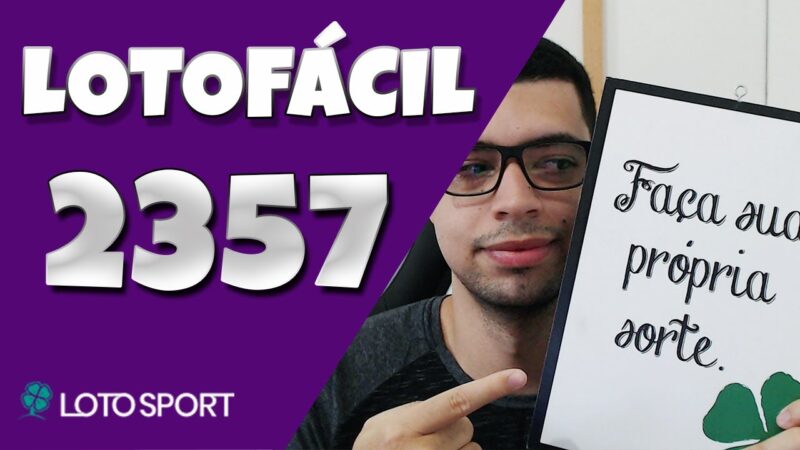 Lotofacil 2357 dicas e analises – Bolões Disponíveis