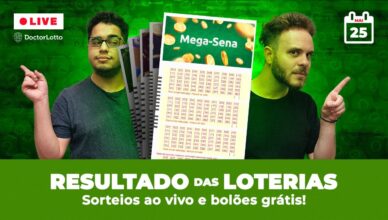 🔴 Loterias Caixa: Resultado da Mega-Sena 2484 e Lotofácil 2530