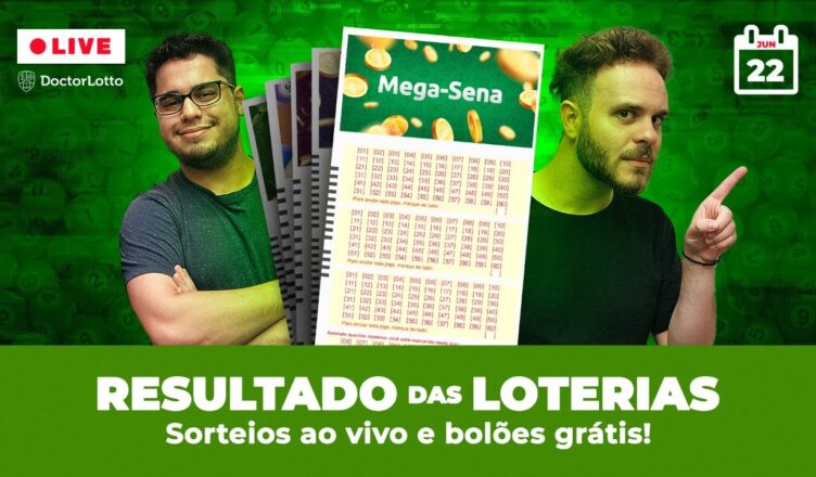 🔴 Loterias Caixa: Resultado da Mega-Sena 2493 e Lotofácil 2553