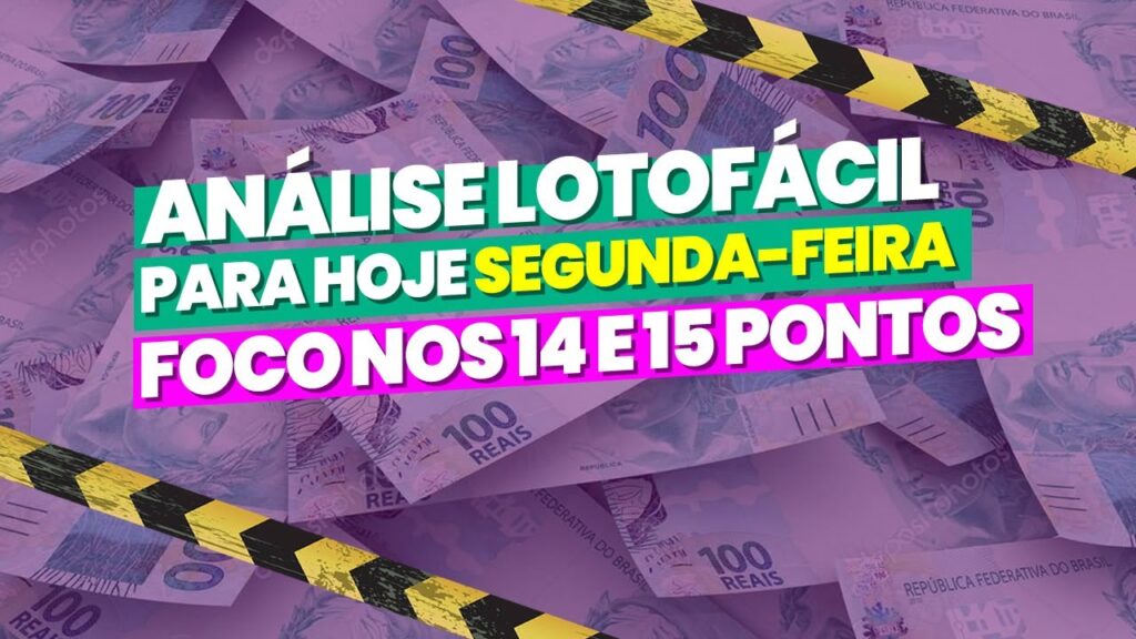 🤑Análise Lotofácil | Segunda-Feira | 10 jogos filtrados | Foco nos 14 e 15 pontos.