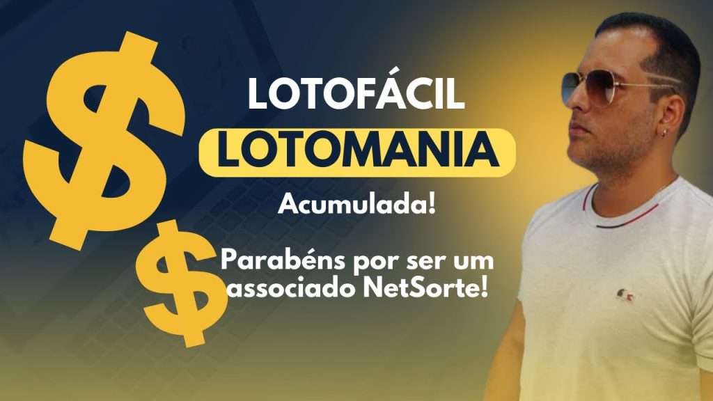 Lotofácil e Lotomania acumulada! Parabéns por ser um associado NetSorte 🍀👏🏻👏🏻👏🏻