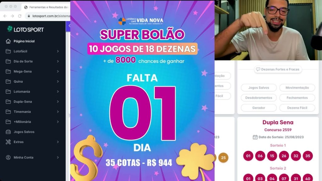 BOLÃO COM 10 JOGOS DE 18 DEZENAS OFICIAL DA LOTÉRICA PARCEIRA DO CANAL!