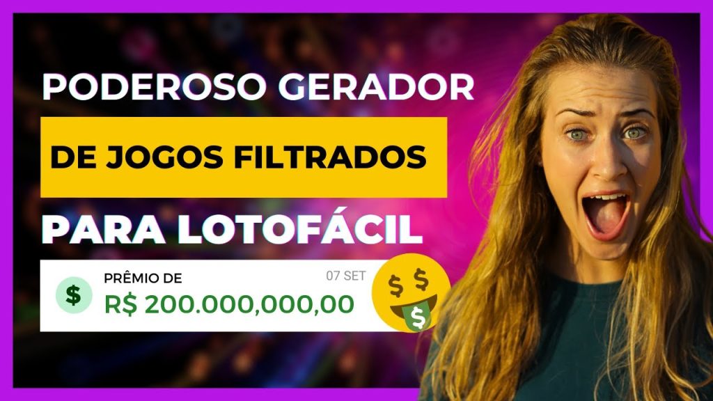 🤑O mais podero GERADOR de JOGOS para ganhar lotofácil focando estatísticas vitais!