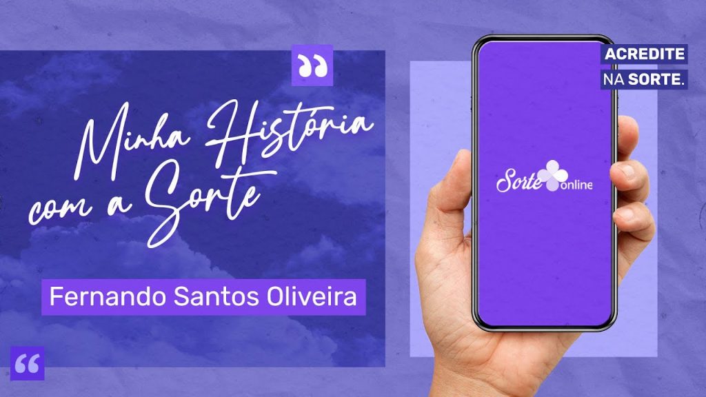 História de Sorte: Fernando Santos Oliveira