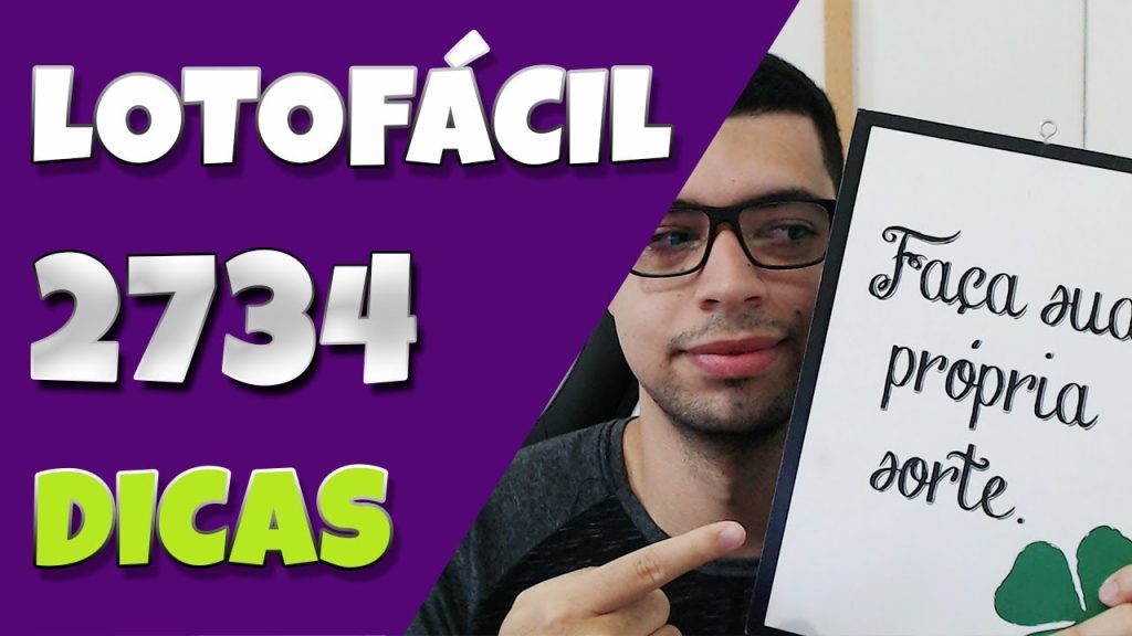 Lotofacil 2734 Dicas e Análises - BETA DO JARVIS A.I