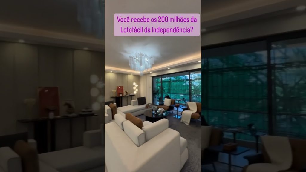 Você aceita os 200 milhões da Lotofácil da Independência? Comente SIM para ativar💰✨