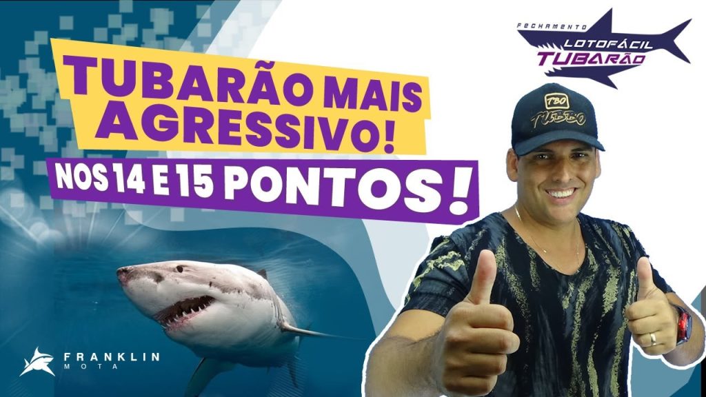🤑TUBARÃO MAIS AGRESSIVO | Explodiu em 14 e 15 pontos lotofácil. Use Urgente!