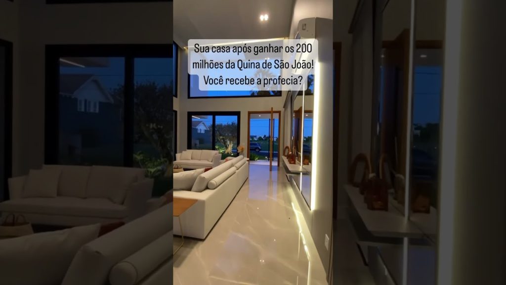 Você aceita os 200 milhões da Quina de São João?